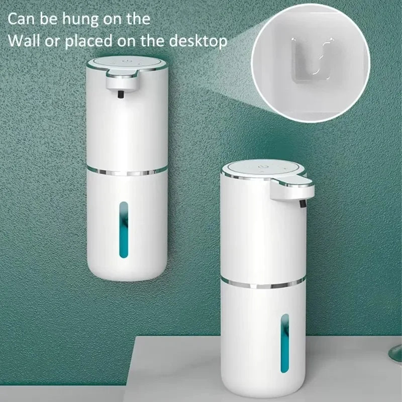 380ML Touchless IPX5 Waterproof 4-Gears Adjustable Foam/Gels Automatic Sense Soap Dispenser Electric Hand Dish Washing Machine