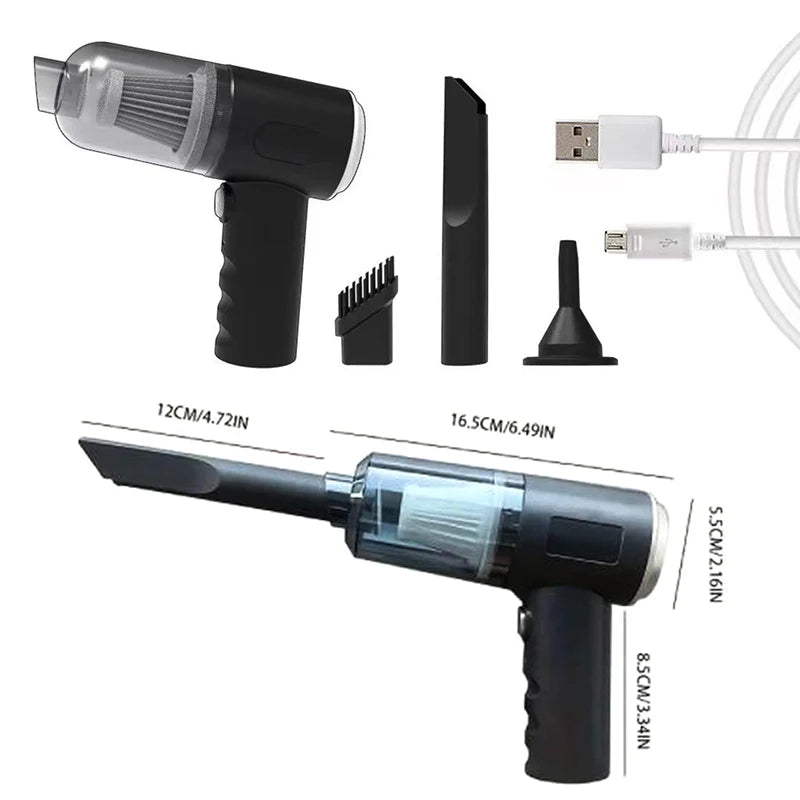 Powerful Wireless Portable Cleaning Machine Car Vacuum Cleaner Strong Suction Mini Handheld Vacuum Cleaner For Car And Home▪